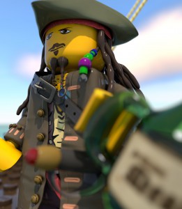 Jack Sparrow Lego Man